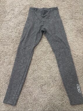 Lorna Jane Gray Heather High-Waist Leggings